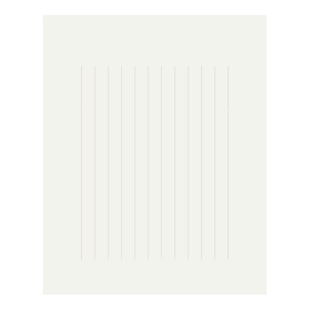 MD Letter Pad Cotton, Vertical - Lined | Midori MD Paper Products