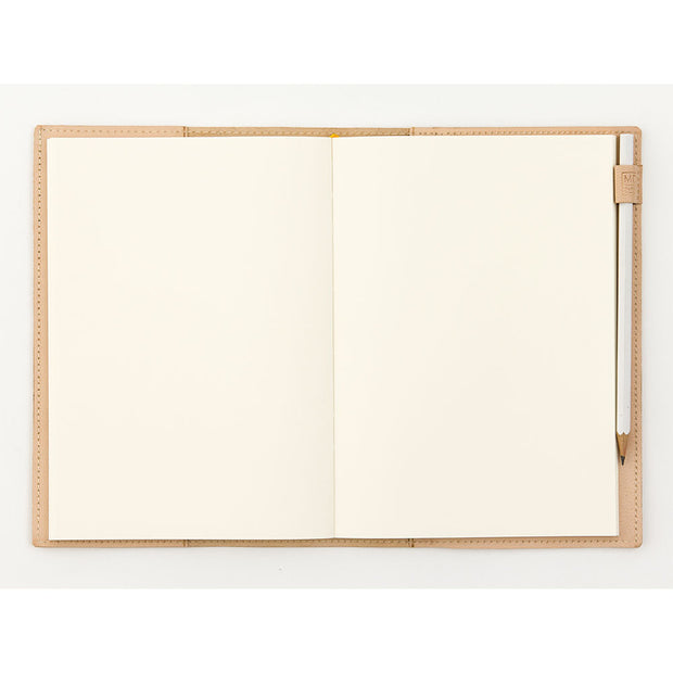 Midori Leather Cover for MD Notebook A5