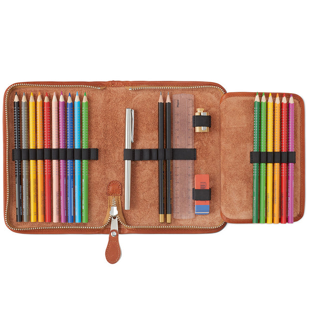 Sonnenleder Nils Leather Pencil Case - noteworthy