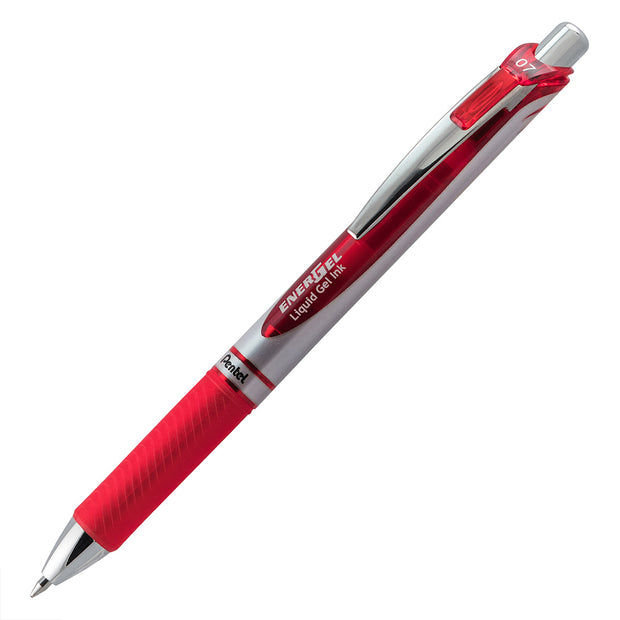 Pentel EnerGel Gel Roller, Red - 0.7 mm