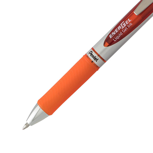 Pentel EnerGel Gel Roller, Orange - 0.7 mm