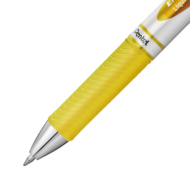 Pentel EnerGel Gel Roller, Yellow - 0.7 mm
