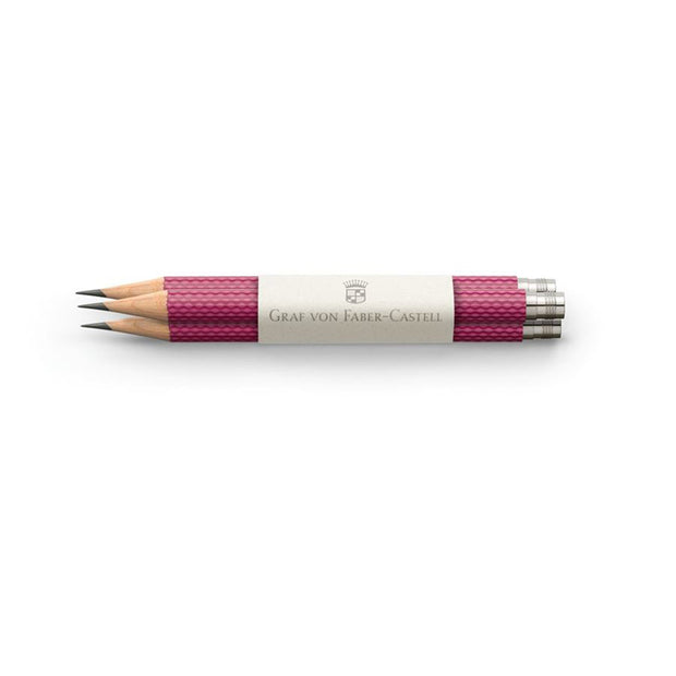 Graf von Faber-Castell Spare pencils for Perfect Pencil, Electric Pink - Set of 3