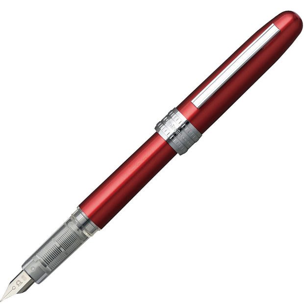 Platinum Plaisir Fountain Pen, Red - Fine Nib 03
