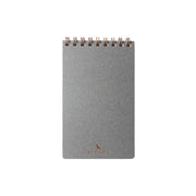 Kawachiya Kunisawa Find Pocket Notebook ,Grid - Grey - noteworthy