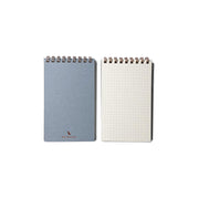 Kawachiya Kunisawa Find Pocket Notebook ,Grid - Grey - noteworthy