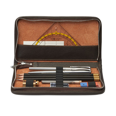 Sonnenleder Nietzsche Leather Pencil Case for 8 pens or pencils - noteworthy