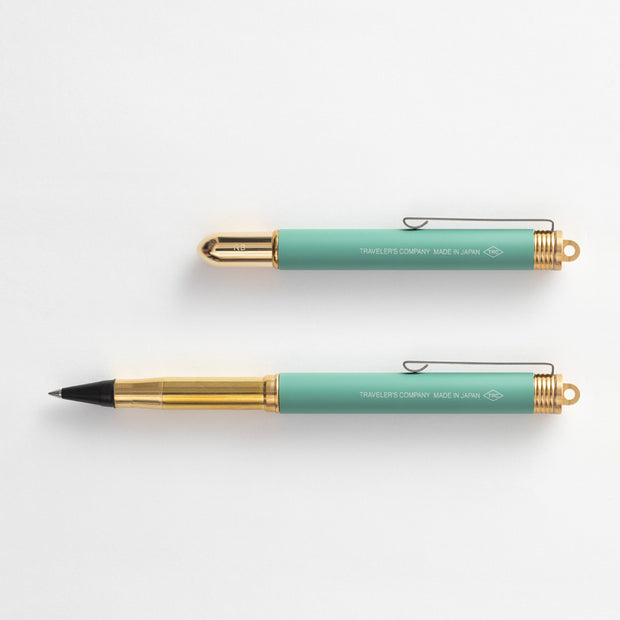 Traveler´s Company Brass Factory Green Limited Edition Rollerball Pen