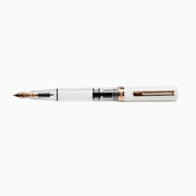 TWSBI Eco White Rose Gold Fountain Pen - EF (Extra-fine Nib)