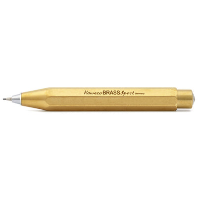 Kaweco Sport Push Pencil 0.7 mm Brass - noteworthy