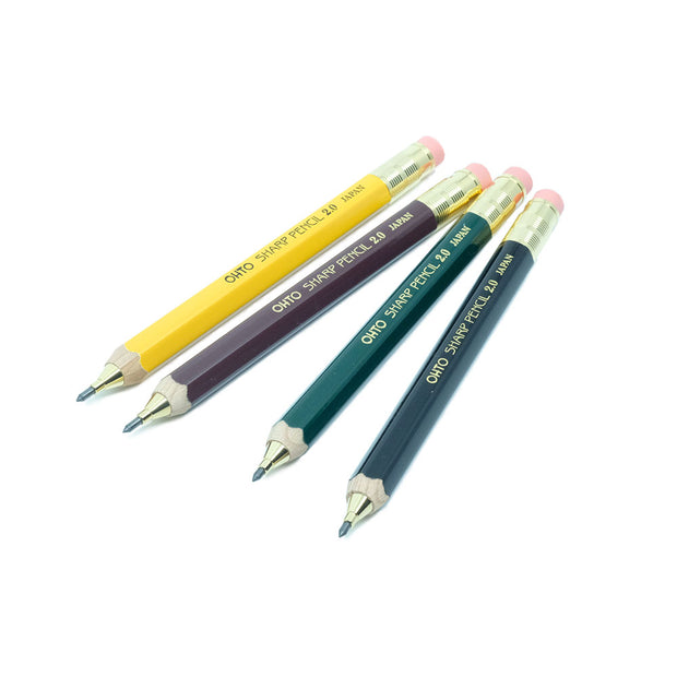 Ohto Sharp Pencil 2.0, 2.0mm Lead Holder - noteworthy