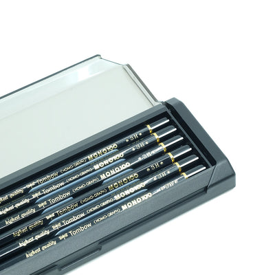 Tombow Mono 100 Graphite Pencil, Set of 12 - 3H - noteworthy