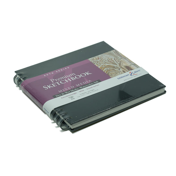 Stillman & Birn, Zeta Series Wirebound Sketchbook, Hardcover (7 in. x7 in.) - noteworthy